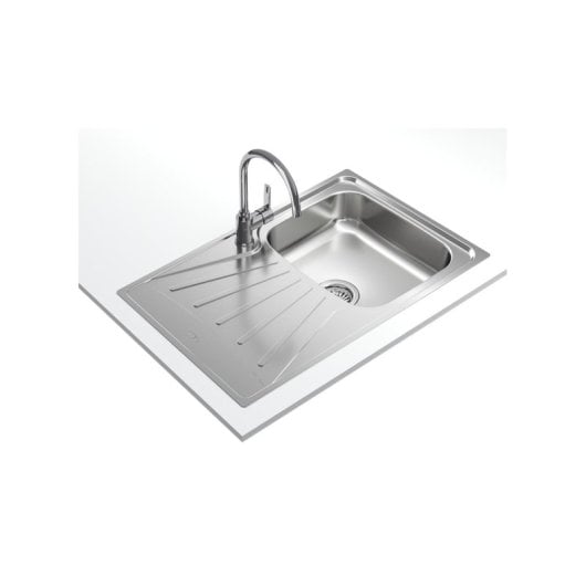 Lavello Top-mounted Teka StarBright 45 E-XP 1C 1E Inox Rettangolare