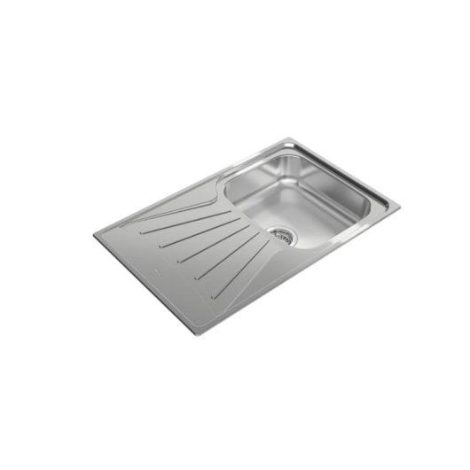 Lavello Top-mounted Teka StarBright 45 E-XP 1C 1E Inox Rettangolare