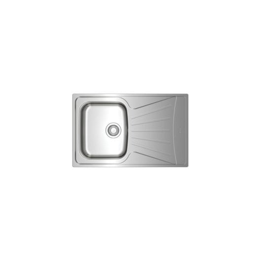 Lavello Top-mounted Teka StarBright 45 E-XP 1C 1E Inox Rettangolare