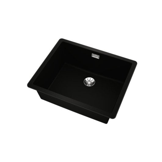 Fregadero Teka 115230051 Granito Negro Undermount 1 seno 556 x 456 mm