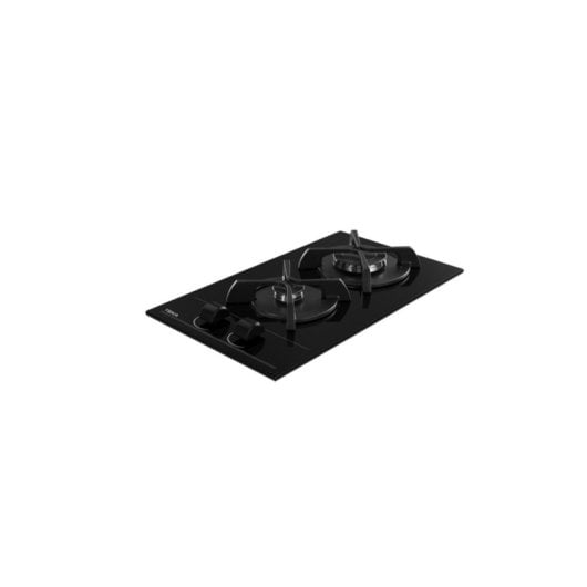 Placa a Gás Teka GBC 32000 KL 30cm 2 queimadores Integrada Preta