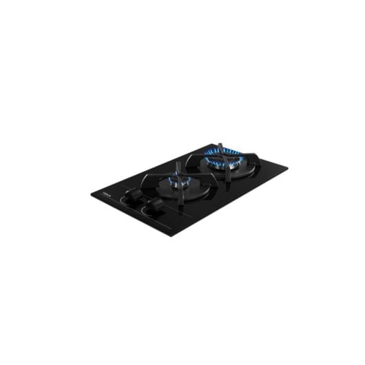 Placa a Gás Teka GBC 32000 KL 30cm 2 queimadores Integrada Preta