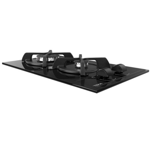 Placa a Gás Teka GBC 32000 KL 30cm 2 queimadores Integrada Preta