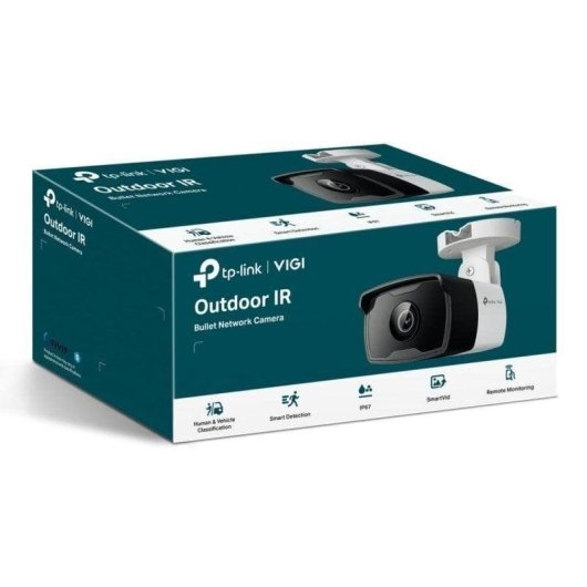 Cámara IP TP-Link VIGI C320I FullHD Visión Nocturna Interior y Exterior IA y Alarma