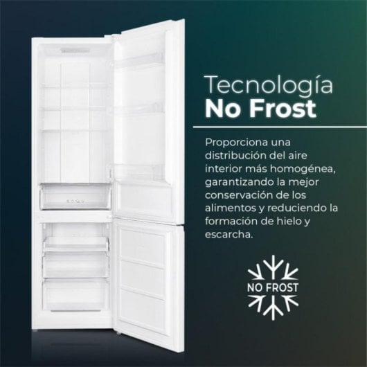 Frigorífico Combi Svan SC2602ENF No Frost 201cm 326L E Branco