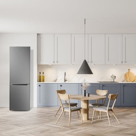 Frigorífico Combi SVAN SC185603ENFX Defrost 185cm 293L E Gris