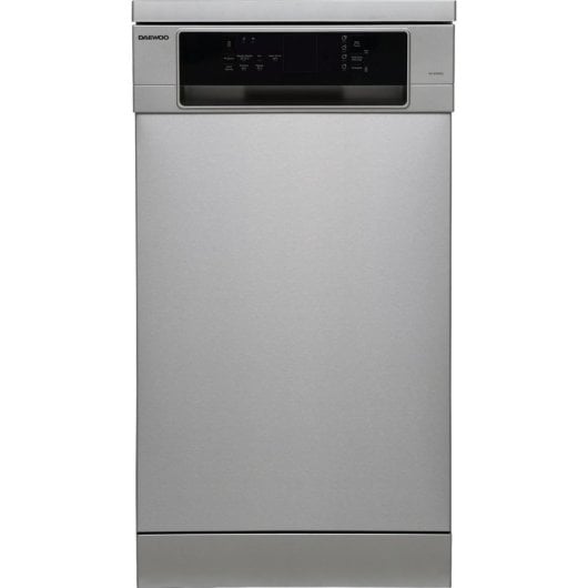 Lavavajillas Daewoo DA1D5SI0ES 10 Cubiertos Clase E Inoxidable Slim 45 cm con Display y 5 Programas