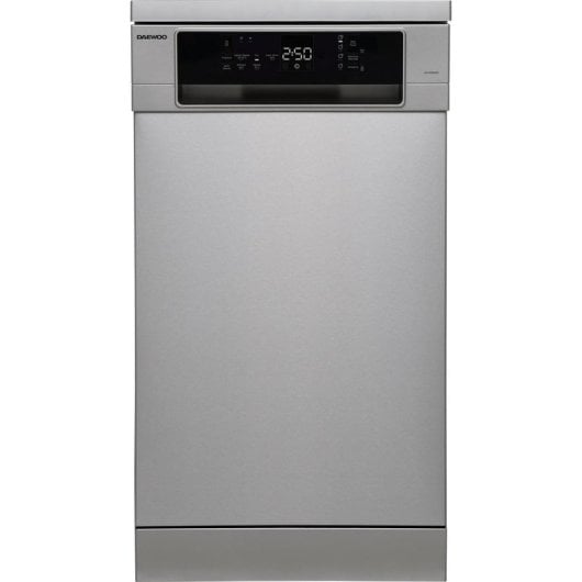 Lavavajillas Daewoo DA1D5SI0ES 10 Cubiertos Clase E Inoxidable Slim 45 cm con Display y 5 Programas