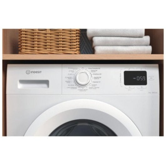 Máquina de Lavar Roupa Indesit IM 760 MY TIME SPT 7 kg 1000rpm A Branco Steam Rápidos