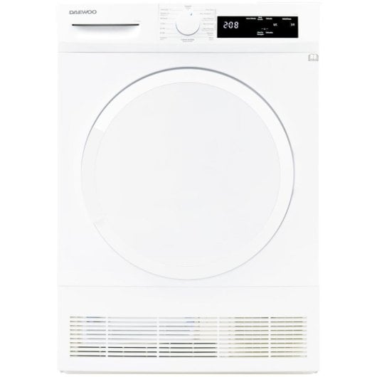 Secadora de condensación Daewoo T9CT1W0ES 9 kg Clase B con 15 programas LED
