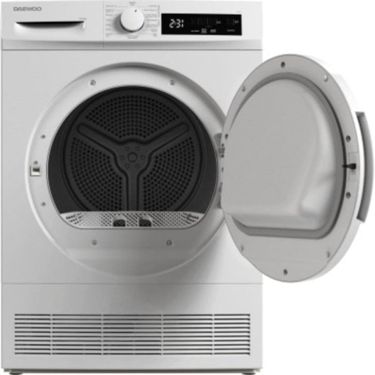 Secadora de condensación Daewoo T9CT1W0ES 9 kg Clase B con 15 programas LED