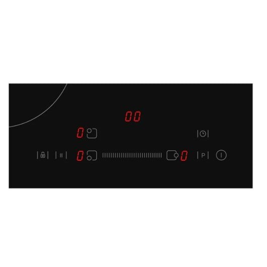 Placa de inducción Daewoo BH6ISF31BNM-ES 3 zonas 59 cm control táctil negra