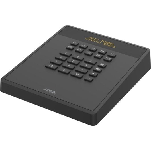Tastiera a membrana Axis TU9003 Layout universale schermo LCD USB IP54 nera