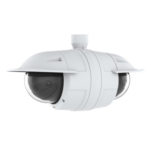 Monte universale per doppia telecamera AXIS T94V01C, bianco, alluminio e plastica, compatibile Axis