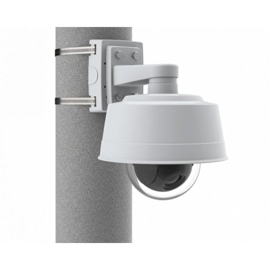 Supporto universale AXIS T91B47 per montaggio su palo, grigio, acciaio inossidabile