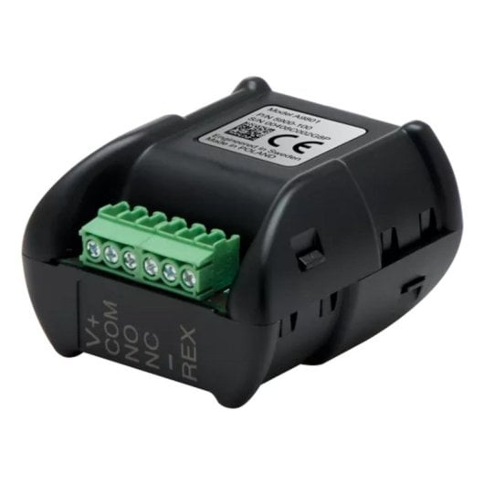 Rele de seguridad Axis A9801 Negro 48x45x30mm Compatible cerraduras 24V