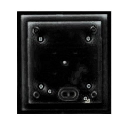 Carcassa e supporto esterno Mobotix MX-OPT-BOX-1-EXT-ON-BL, nero, metallo, 126 mm x 31 mm x 138 mm