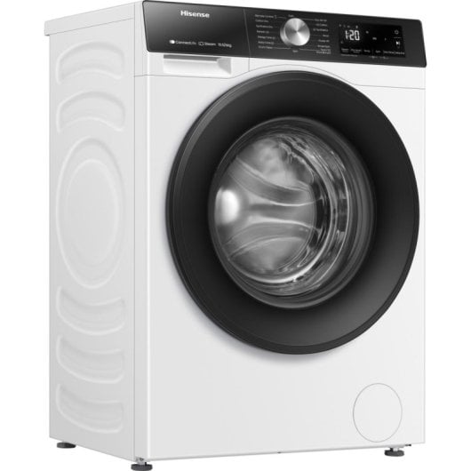 Lavasecadora Hisense 10,5 kg A WD3S1043BW3 con WiFi, vapor y motor inverter