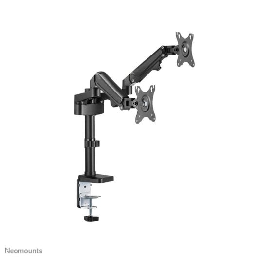 Supporto da scrivania Neomounts DS70-750BL2 doppio monitor 17-27" molla a gas nero