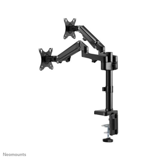Supporto da scrivania Neomounts DS70-750BL2 doppio monitor 17-27" molla a gas nero