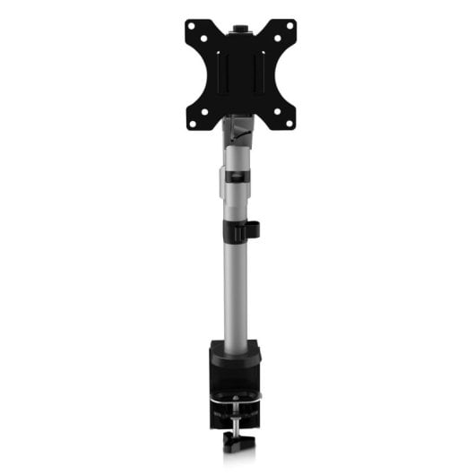 Soporte monitor V7 DT2SS Para escritorio ajuste manual hasta 32 pulgadas plata