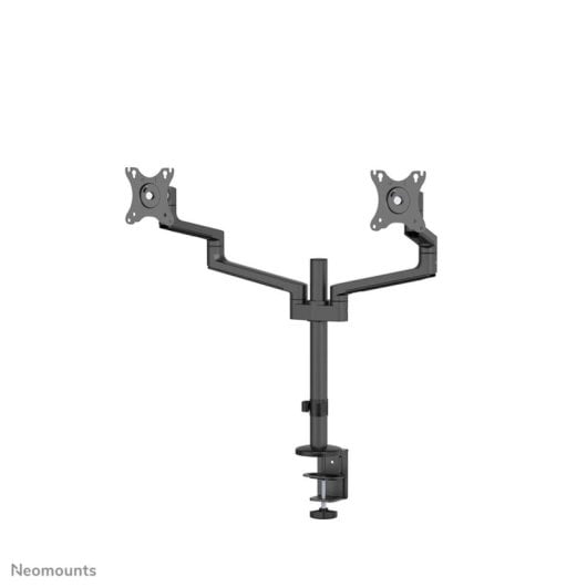 Supporto da scrivania Neomounts DS60-425BL2 NEXT Lite doppio monitor 17-27" inclinazione regolabile nero