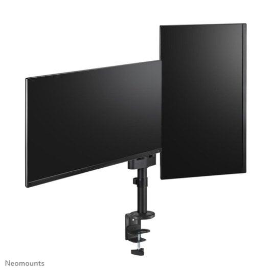 Supporto da scrivania Neomounts DS60-425BL2 NEXT Lite doppio monitor 17-27" inclinazione regolabile nero