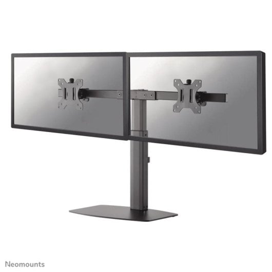 Supporto per monitor Neomounts FPMA-D865DBLACK a gas per 2 schermi 10-27" indipendente nero