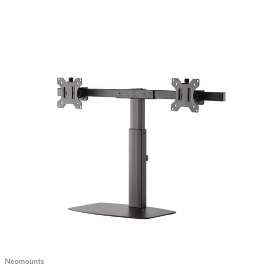 Supporto per monitor Neomounts FPMA-D865DBLACK a gas per 2 schermi 10-27" indipendente nero