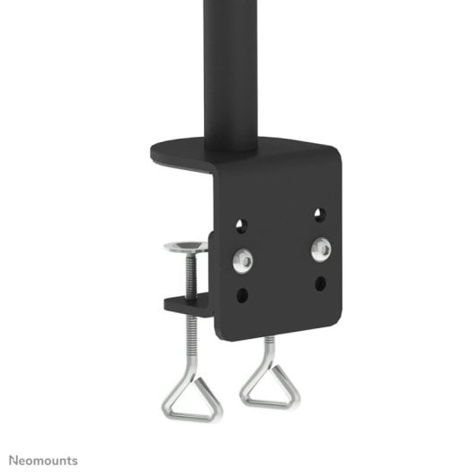 Supporto da scrivania Neomounts FPMA-D700DV per doppio monitor, 10-27"/6 kg, regolazione in altezza, VESA 75x75-100x100, nero