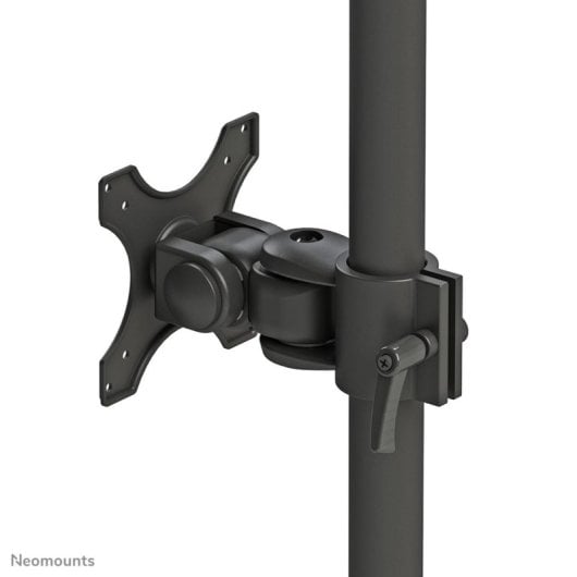 Supporto da scrivania Neomounts FPMA-D700DV per doppio monitor, 10-27"/6 kg, regolazione in altezza, VESA 75x75-100x100, nero