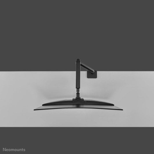 Supporto da scrivania Neomounts DS70S-950BL1 per monitor da 17-49" con molla a gas, Topfix, nero