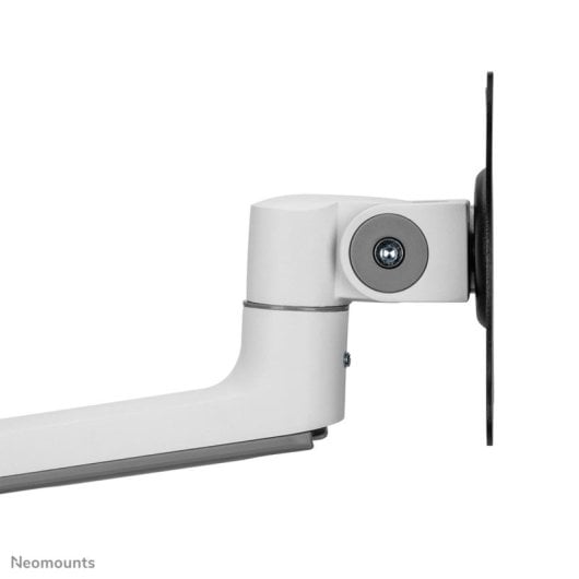 Supporto da scrivania Neomounts DS60-425WH2 per 2 monitor 17-27", bianco, regolabile, con gestione cavi