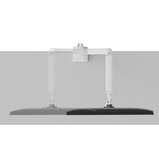 Supporto da scrivania per monitor Neomounts DS70-250WH1 17-35" movimento completo, molla a gas, Topfix, bianco