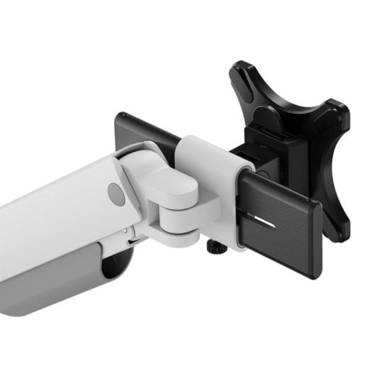 Supporto da scrivania per due monitor Neomounts DS65S-950WH2 24-34 pollici, molla a gas, multi regolabile, bianco