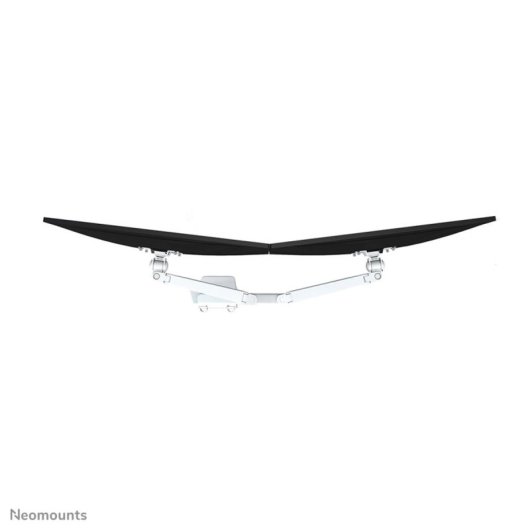 Supporto da scrivania per monitor 10-32" Neomounts FPMA-D750DWHITE2 con molla a gas e fissaggio Topfix - Bianco