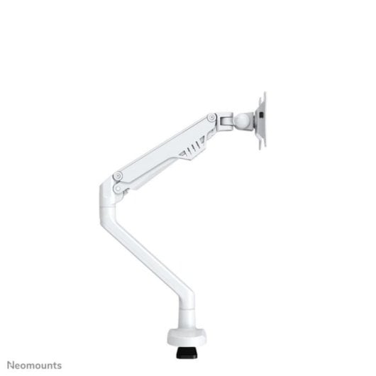 Braccio monitor Neomounts FPMA-D750WHITE2 bianco con molla a gas e regolazione ergonomica