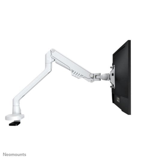 Braccio monitor Neomounts FPMA-D750WHITE2 bianco con molla a gas e regolazione ergonomica