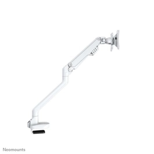 Braccio monitor Neomounts FPMA-D750WHITE2 bianco con molla a gas e regolazione ergonomica