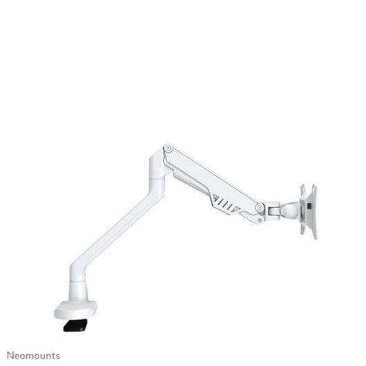 Braccio monitor Neomounts FPMA-D750WHITE2 bianco con molla a gas e regolazione ergonomica