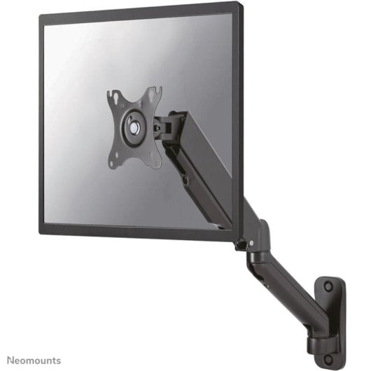 Supporto da parete Neomounts WL70-450BL11 per monitor/TV 17-32", molla a gas, movimento completo, nero