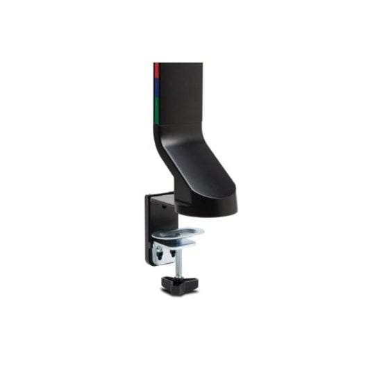 Kensington SmartFit platzsparender Monitorarm für zwei Monitore, Clamp/Bolt-through, 8 kg, 27 Zoll, Höhenverstellung, Schwarz