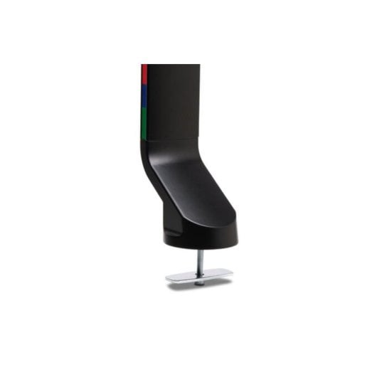 Kensington SmartFit platzsparender Monitorarm für zwei Monitore, Clamp/Bolt-through, 8 kg, 27 Zoll, Höhenverstellung, Schwarz