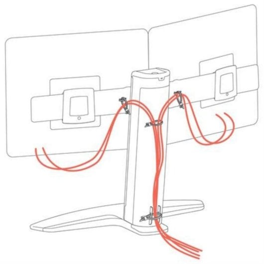 Soporte Monitor Ergotron Neo Flex Dual Ajuste Altura Rotación para 2x24.5" VESA