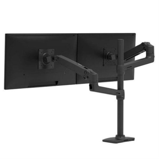 Brazo Monitor Ergotron LX Dual Stacking Arm Matte Black 40" 20 kg Abrazadera