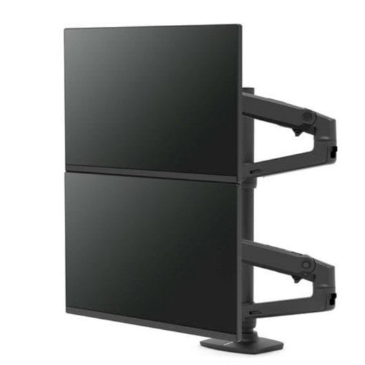 Brazo Monitor Ergotron LX Dual Stacking Arm Matte Black 40" 20 kg Abrazadera