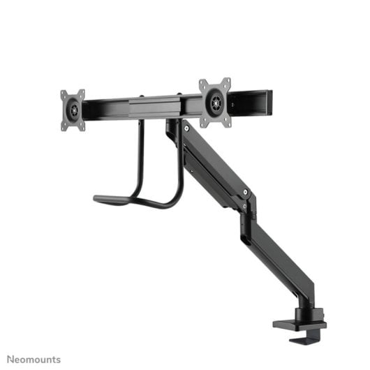 Supporto da scrivania per doppio monitor Neomounts NM-D775DXBLACK 10-32" molla a gas Topfix nero