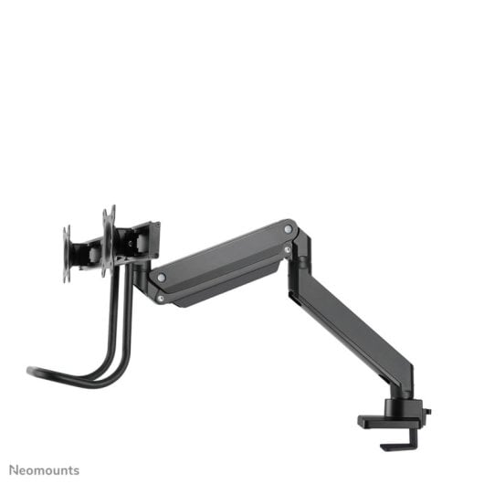 Supporto da scrivania per doppio monitor Neomounts NM-D775DXBLACK 10-32" molla a gas Topfix nero
