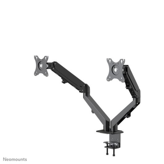 Supporto da scrivania Neomounts DS70-700BL2 per 2 monitor 17-27" con molla a gas, nero