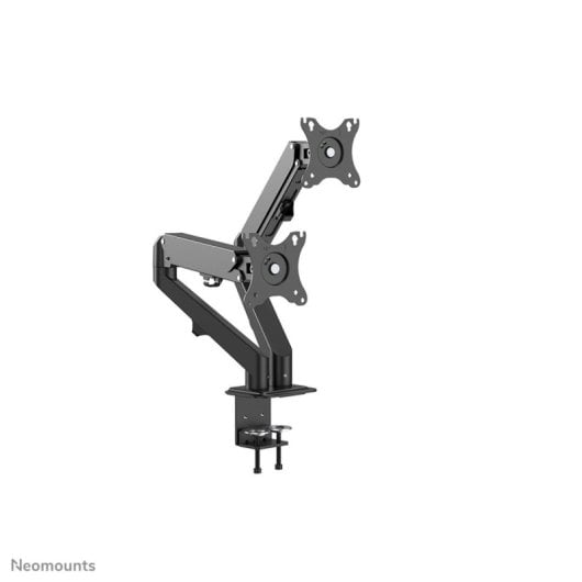 Supporto da scrivania Neomounts DS70-700BL2 per 2 monitor 17-27" con molla a gas, nero